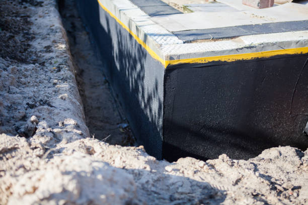 Residential Waterproofing installation at a Plainfield, IL home by SJ Waterproofing Pros